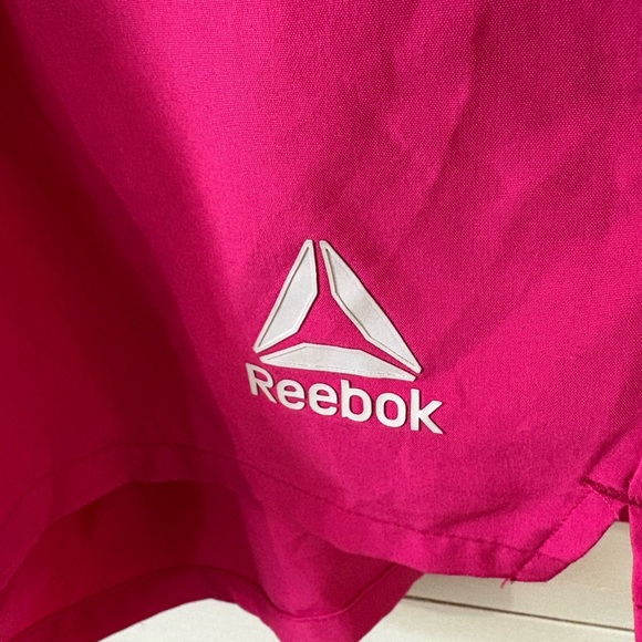 Reebok Women's Vibrant Pink Athletic Shorts - Picture 4 of 7